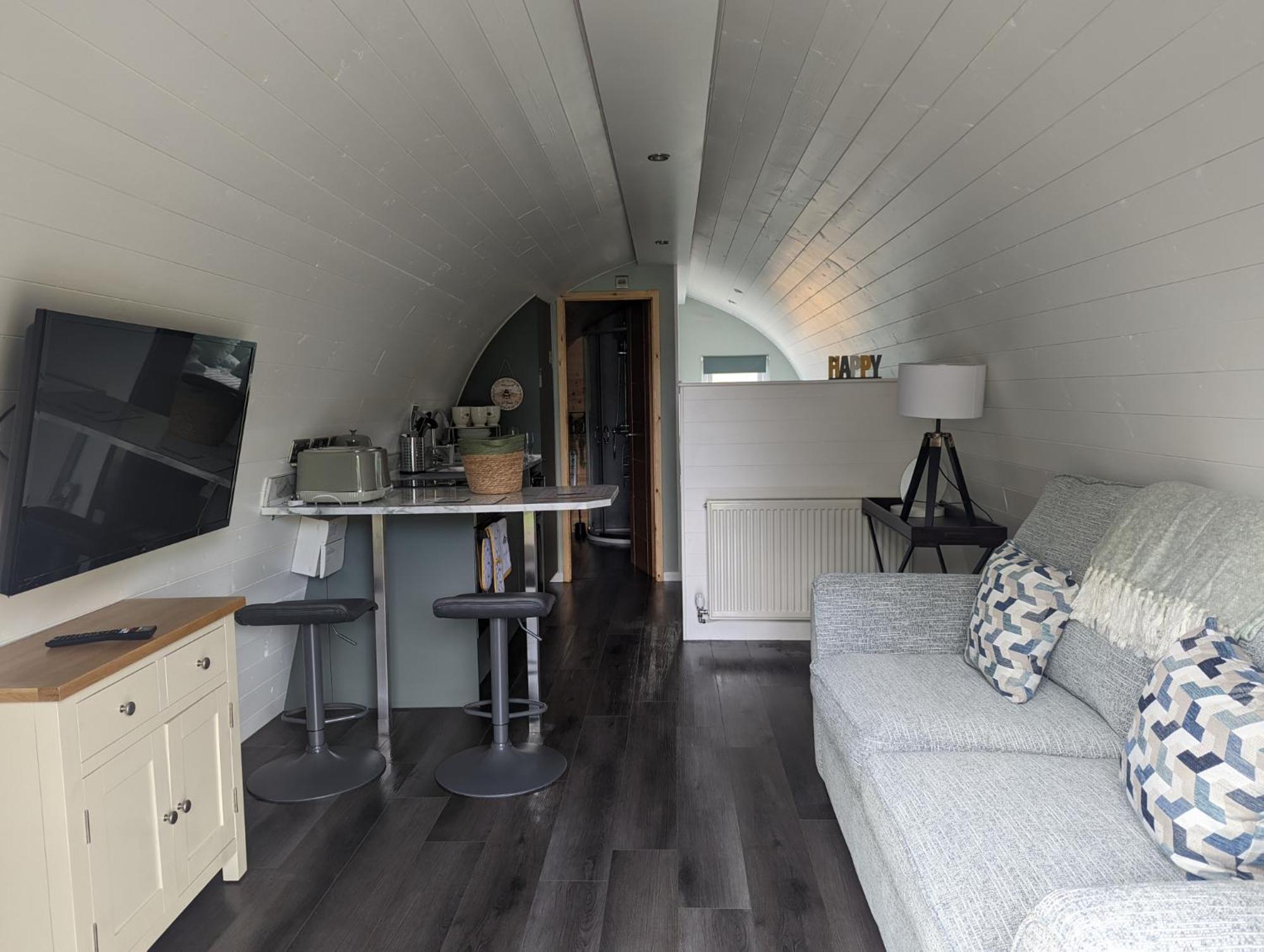 Peacock Lake Glamping Villa Nottingham Szoba fotó